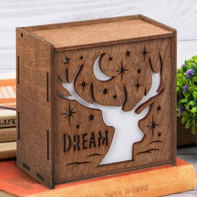 

Светильник деревянный Dream
