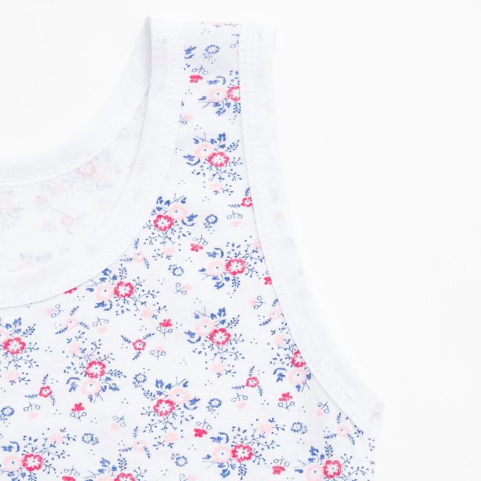 Комплект (майка+трусы) для девочки, рост 80 см, цвет МИКС