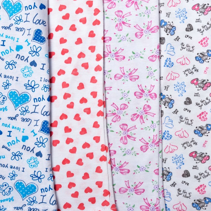 Комплект (майка+трусы) для девочки, рост 116 см, цвет МИКС