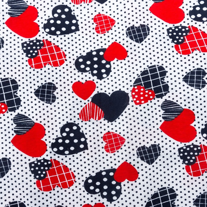 Халат для девочки, рост 158, сердечки