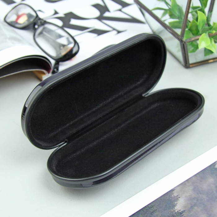 Футляр для очков "Кот", хлопушка, цвет чёрный