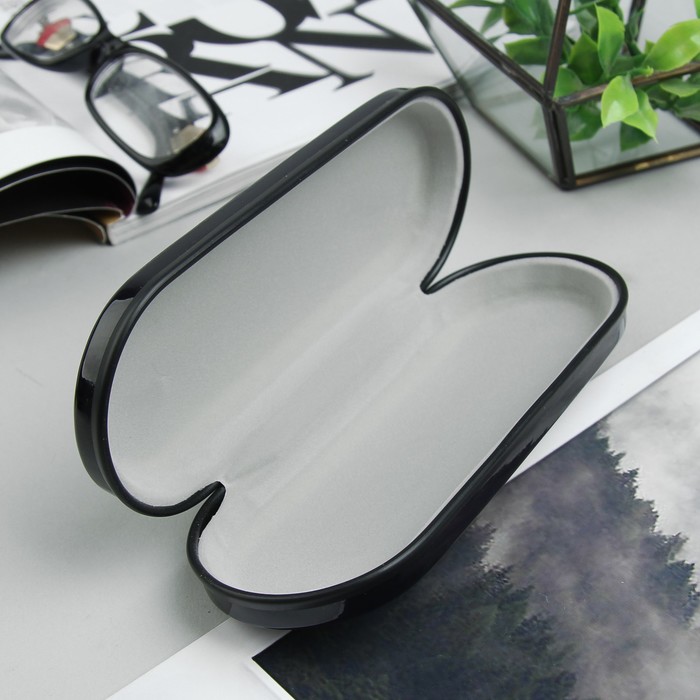 Футляр для очков "Ангелы", хлопушка, цвет чёрный