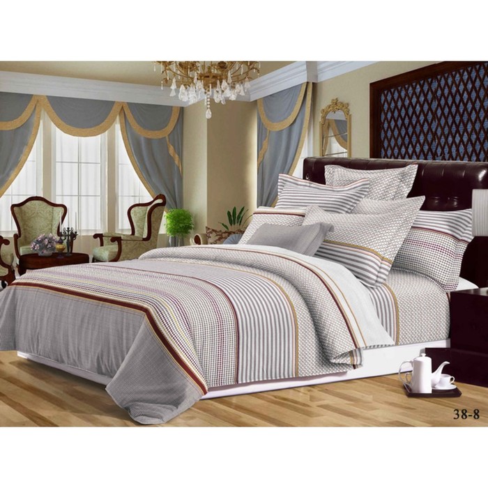 КПБ 1,5 сп., 150х215 см, 145х215 см, 70х70 см-2 шт., бязь 125 г/м2 38-8