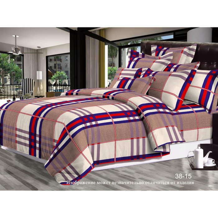 КПБ дуэт, 215х240 см, 145х215 см-2 шт., 70х70 см-2 шт., бязь 125 г/м2 38-15