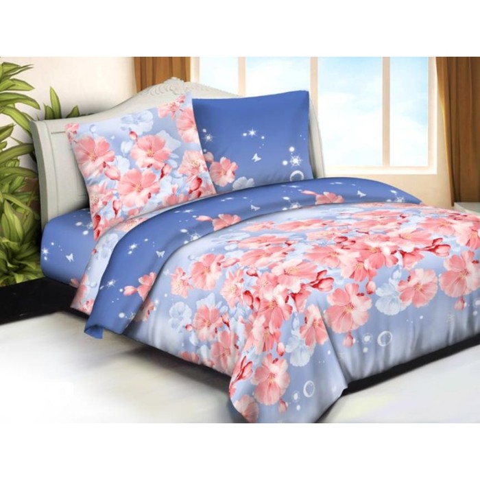 КПБ евро, 215х240 см, 200х215 см, 70х70 см-2 шт., бязь 125 г/м2 5547