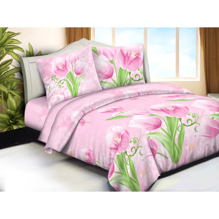 КПБ евро, 215х240 см, 200х215 см, 70х70 см-2 шт., бязь 125 г/м2 5564