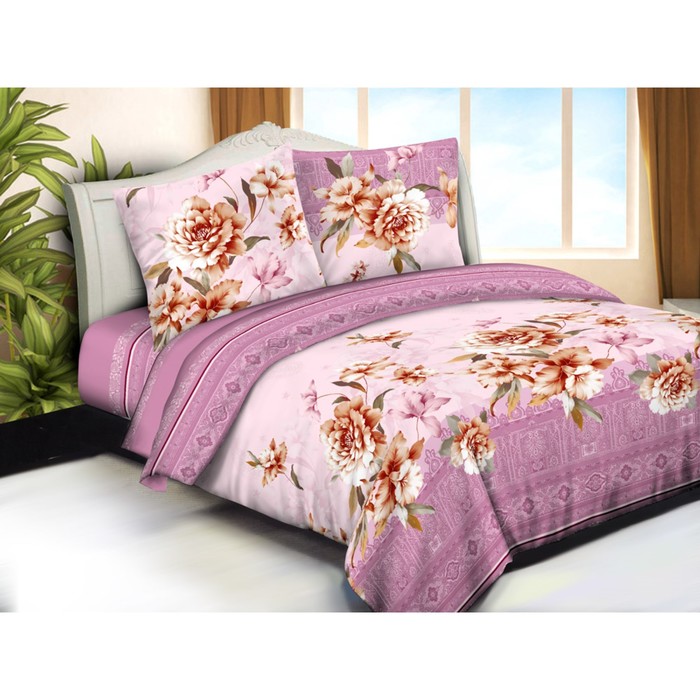 КПБ евро, 215х240 см, 200х215 см, 70х70 см-2 шт., бязь 125 г/м2 5565