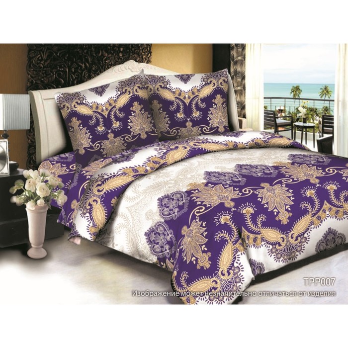 КПБ 2 сп., 215х240 см, 175х215 см, 70х70 см-2 шт., сатин 120 г/м2 ТРР 007