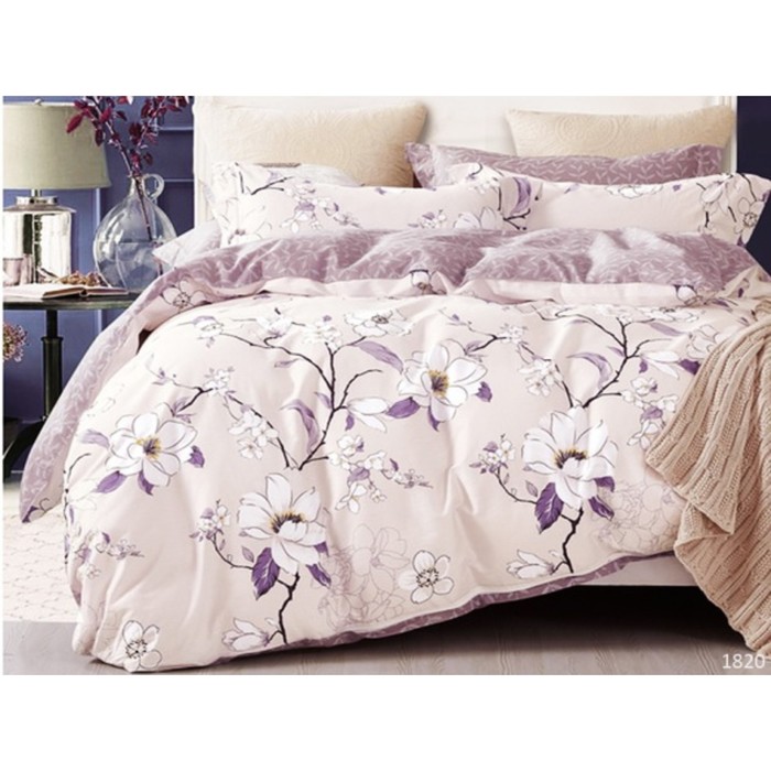 КПБ 2 сп., 175х215 см, 175х215 см, 70х70 см-2 шт., бязь 125 г/м2 1820