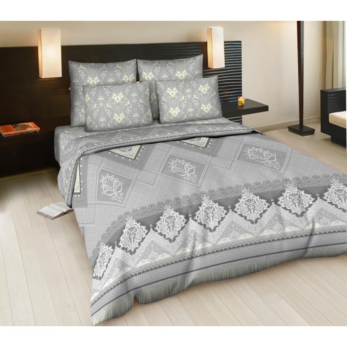 КПБ 2 сп., 175х215 см, 175х215 см, 70х70 см-2 шт., бязь 125 г/м2 67-1