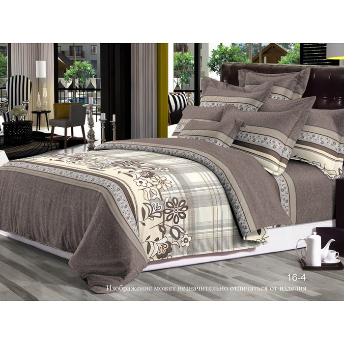 КПБ дуэт, 215х240 см, 145х215 см-2 шт., 70х70 см-2 шт., бязь 125 г/м2 16-4