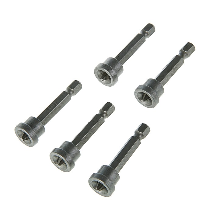 Набор бит для гипсокартона TUNDRA basic, сталь CrV, 5 шт, 50 мм