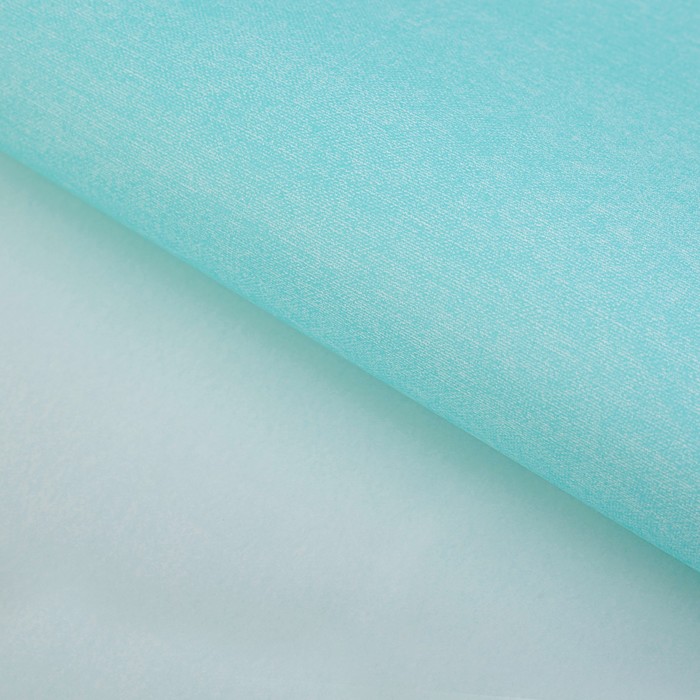 Бумага упаковочная, голубой, 50 х 70 см