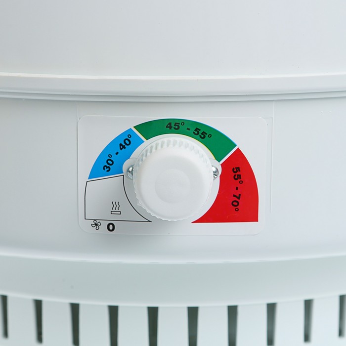 Сушилка для овощей и фруктов JARKOFF JK-5R, 600 Вт, 5 поддонов, 25 л, белый