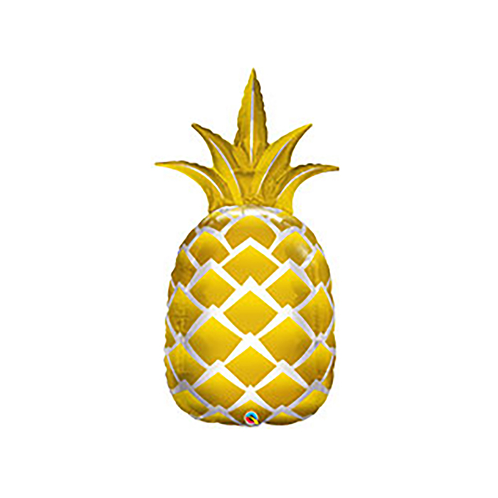 Шар фольгированный 44" "Ананас Золотой"