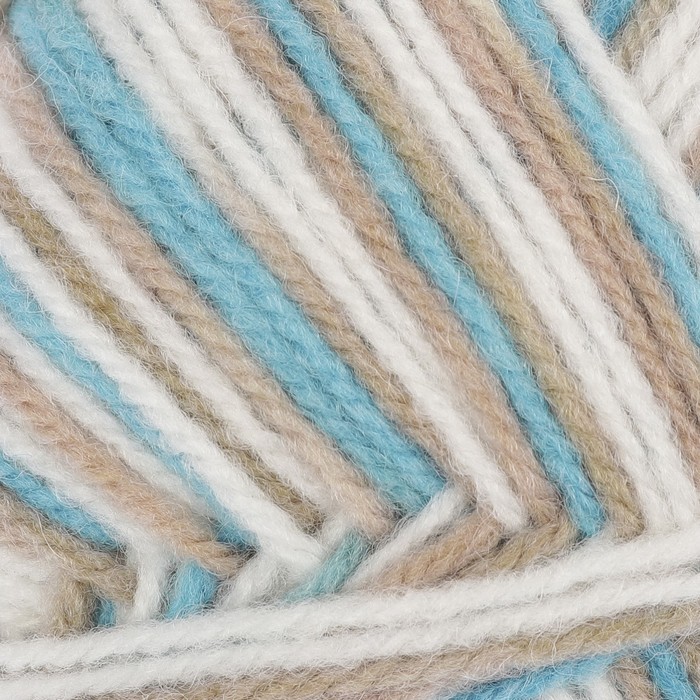 Пряжа "Подмосковная" 50% шерсть, 50% акрил 250м/100гр (4191 секционная)