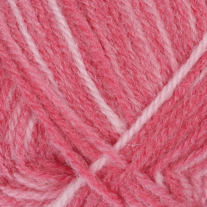 Пряжа "Подмосковная" 50% шерсть, 50% акрил 250м/100гр (7126 принт)