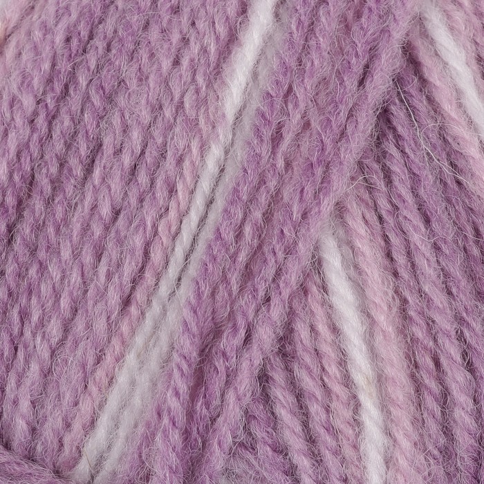 Пряжа "Подмосковная" 50% шерсть, 50% акрил 250м/100гр (7291 принт)