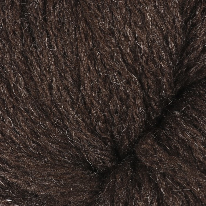 Пряжа "Твидовая" 100% шерсть 110м/100гр (3800 коричневый)