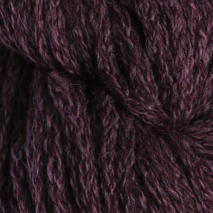 Пряжа "Твидовая" 100% шерсть 110м/100гр (8009 меланж (ежевика))