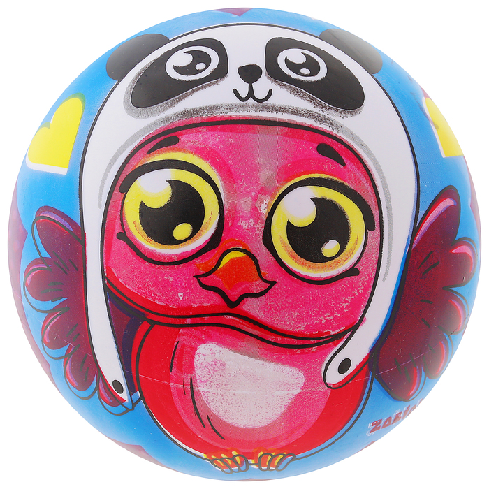 Мяч детский Совенок 22 см, 60 гр