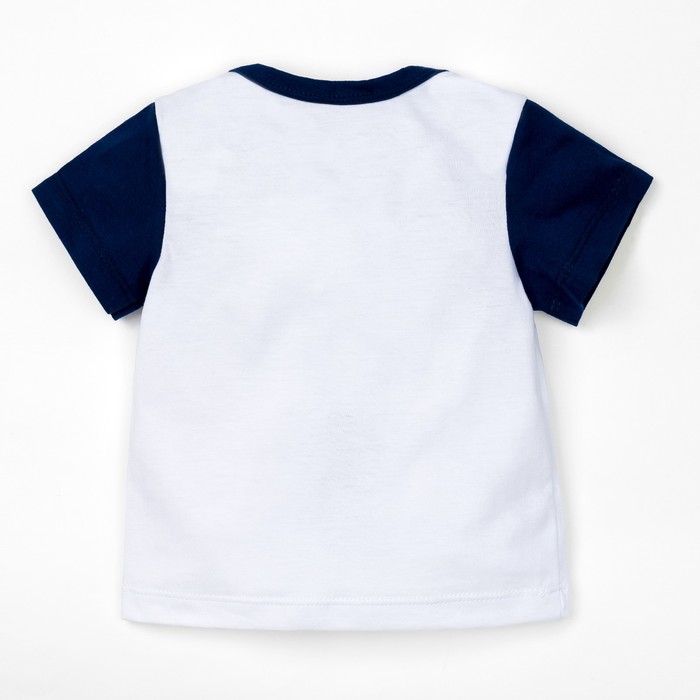 Комплект: футболка и трусы под памперс Крошка я "Мексика", рост 62-68см (3-6мес)