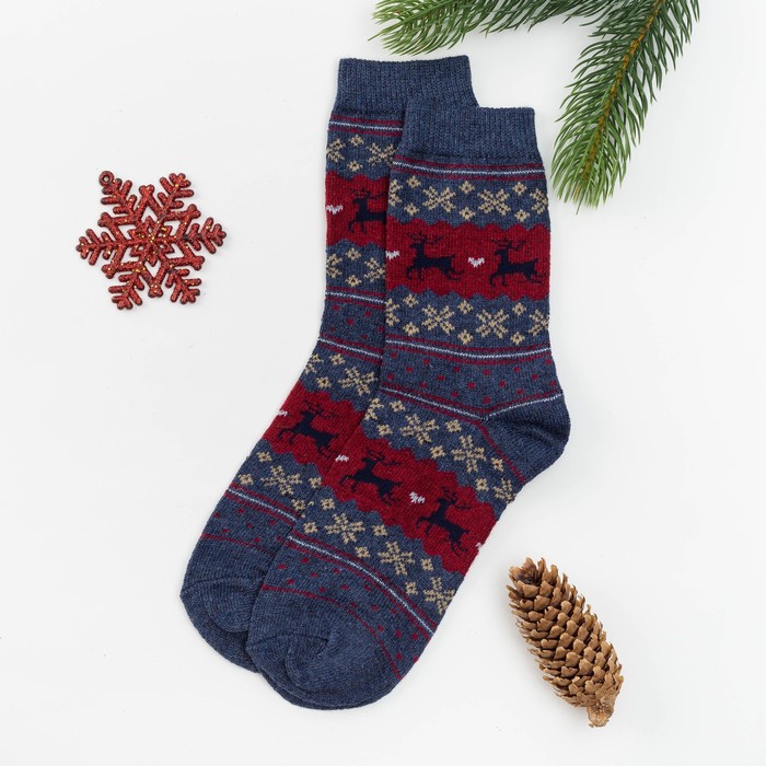 Носки "Скандинавия" размер 36-39, 10% ш.крол., 40% ш.овеч., 50% акрил