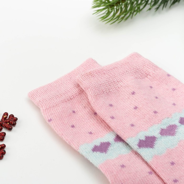 Носки "Любовь" (вид 2) размер 36-39, 10% ш.крол., 40% ш.овеч., 50% акрил