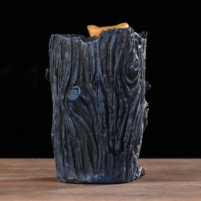 Сувенир полистоун карандашница "Смешные совята" МИКС 13х8х8 см