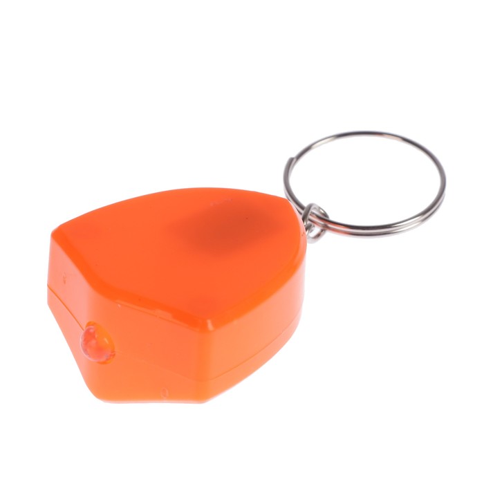 Фонарик свет на кольце "Щит" МИКС светит GH528 3,5х2х3 см