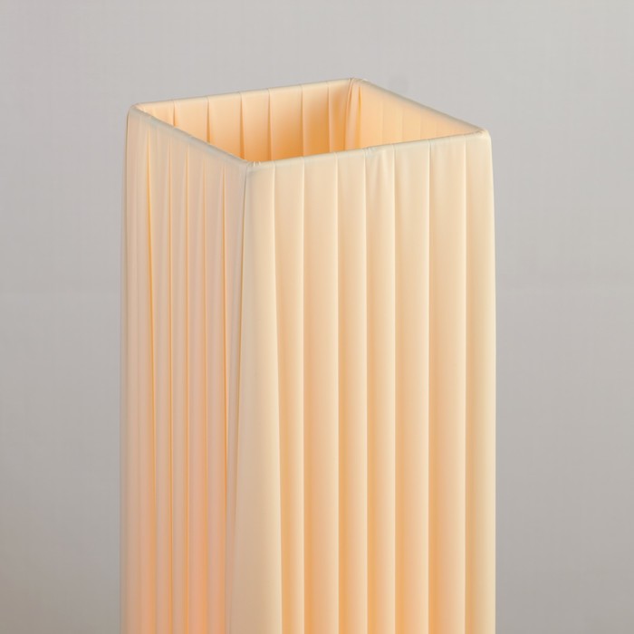 Торшер "Нежность" 2х40Вт Е27 бежевый 14х14х120см