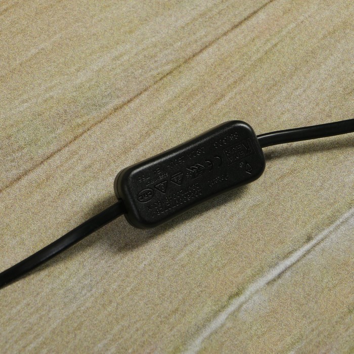 Торшер "Нежность" 2х40Вт Е27 бежевый 14х14х120см