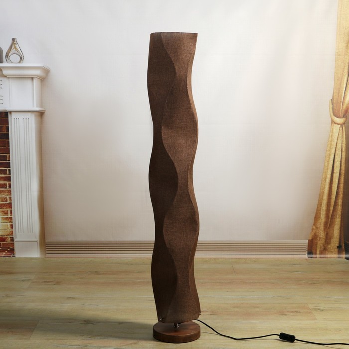 Торшер "Модерн" 2х40Вт Е27 венге 20х20х122см