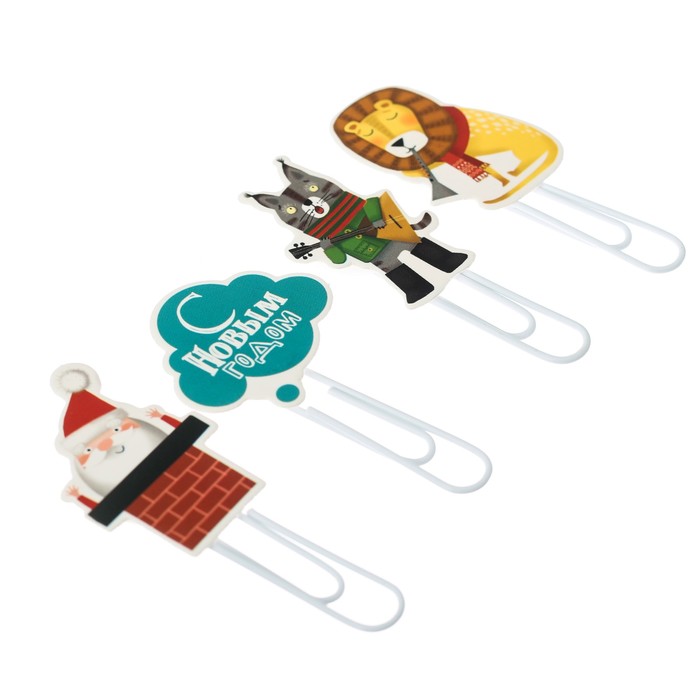 Скрепки для скрапбукинга в наборе «Однажды в сказке», 9 × 14 см