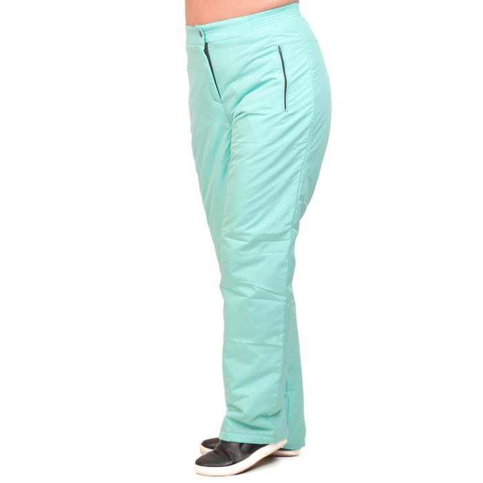 Брюки женские цвет бирюзовый, р-р 42