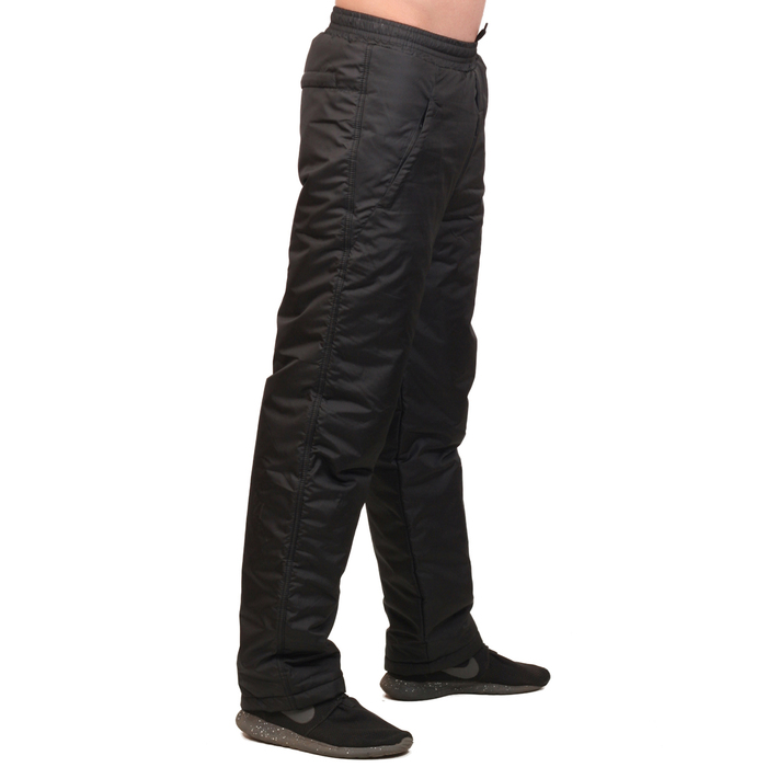 Брюки мужские цвет чёрный, р-р 56