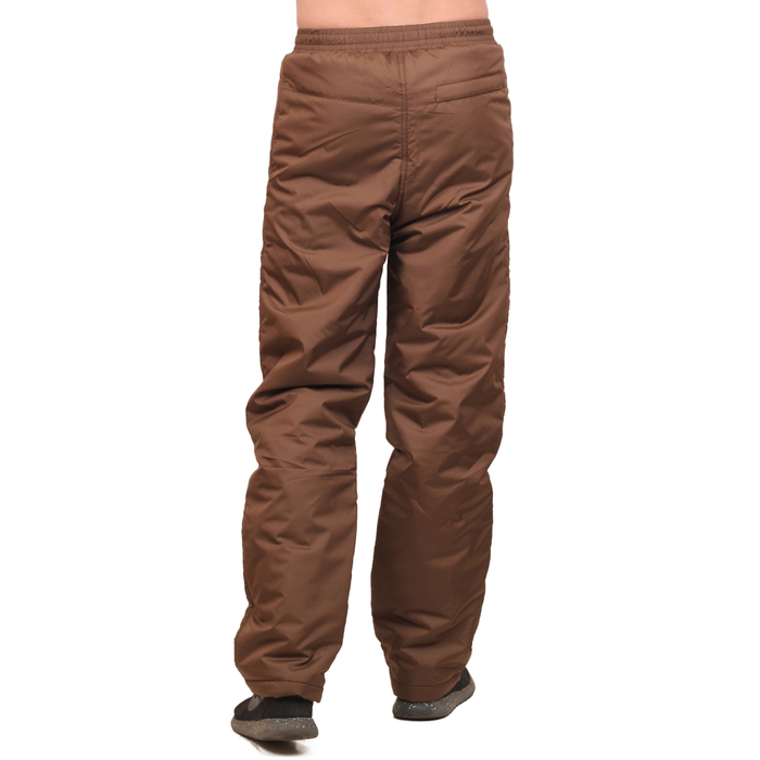 Брюки мужские цвет коричневый, р-р 46