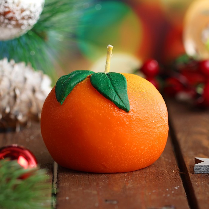 Свеча "Мандарин" 5,5х7,5см