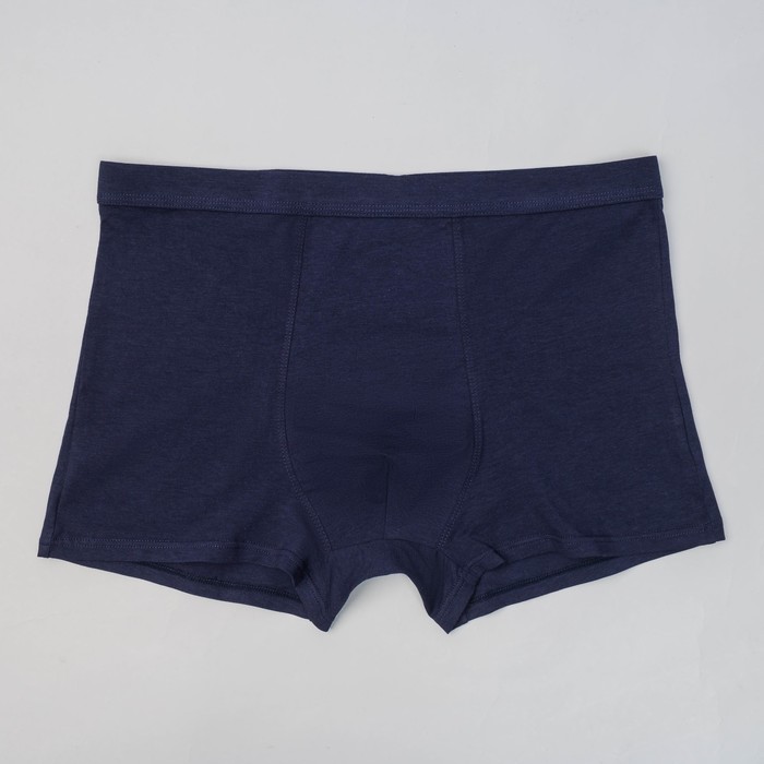 Трусы мужские боксеры B-11 цвет синий, р-р 44-46