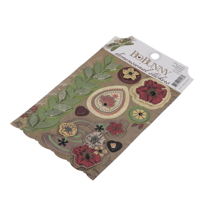 Стикеры-украшения BoBunny для скрапбукинга "Serenade Dimensional Stickers"