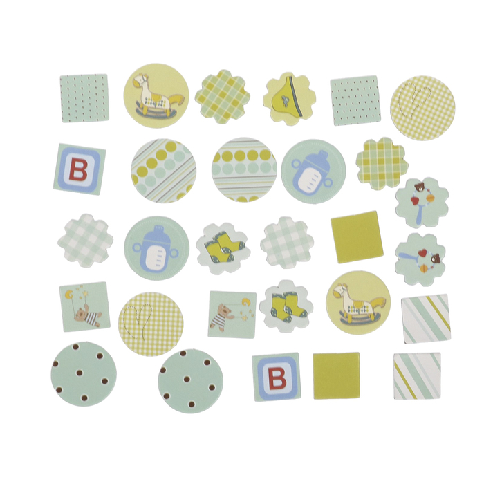 Чипборды Рукоделие "Детство" (набор 30 шт)