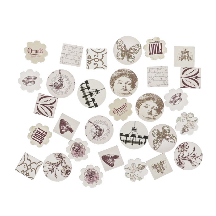 Чипборды Рукоделие "Женские грезы" (набор 30 шт)