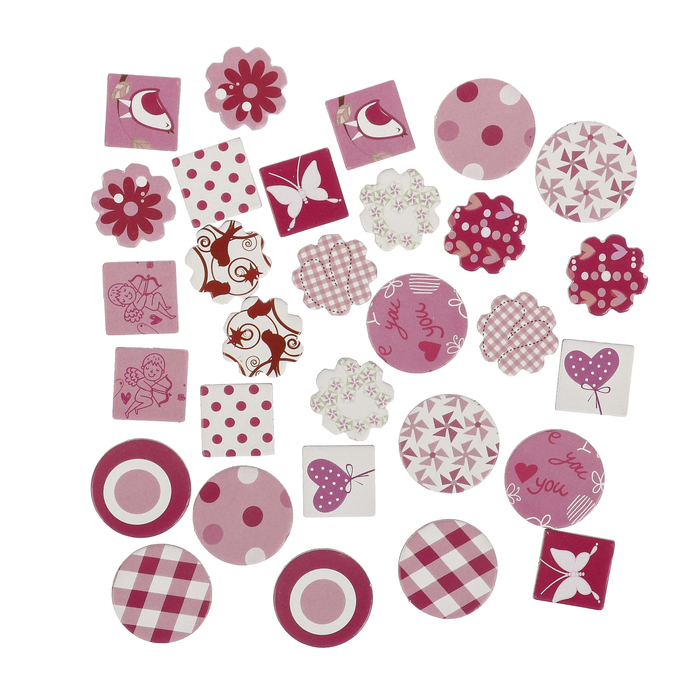 Чипборды Рукоделие "Для девчонок" (набор 30 шт)