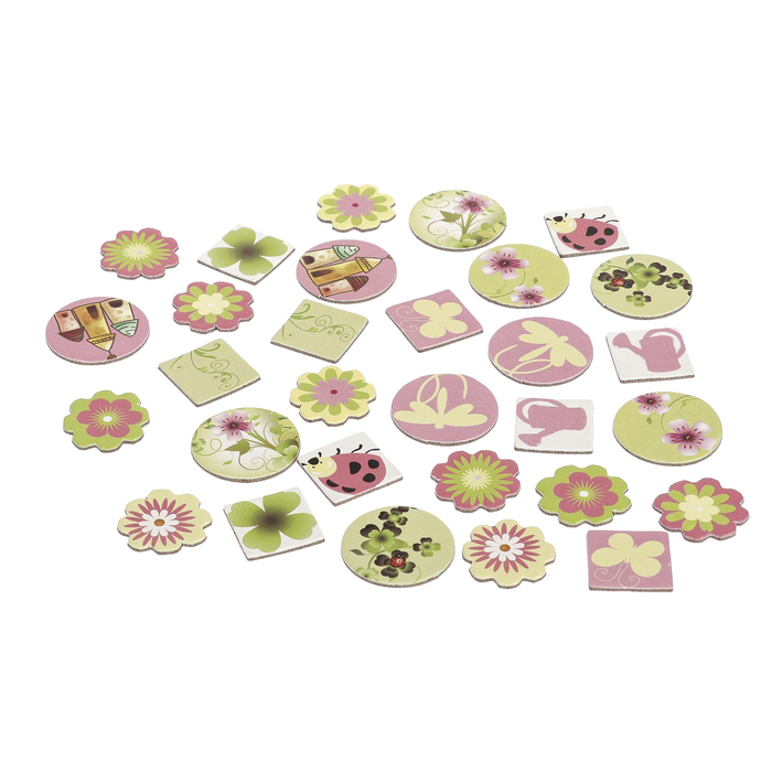 Чипборды Рукоделие "Летнее настроение" (набор 30 шт)