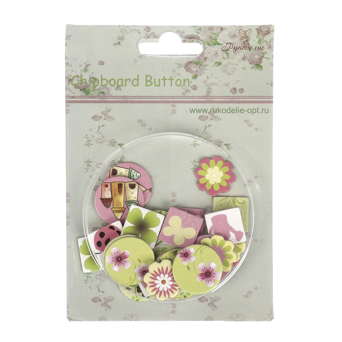 Чипборды Рукоделие "Летнее настроение" (набор 30 шт)