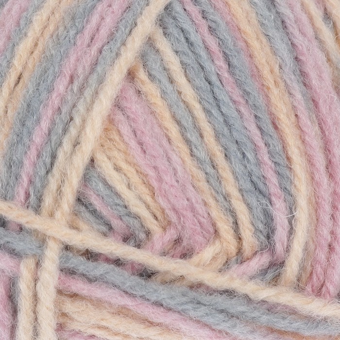 Пряжа "Подмосковная" 50% шерсть, 50% акрил 250м/100гр (4395 секционный)