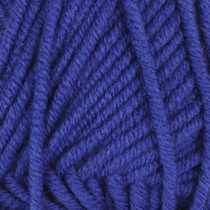 Пряжа "Юбилейная" 20% меринос.шерсть, 80% акрил 200м/200гр (0170 василек)