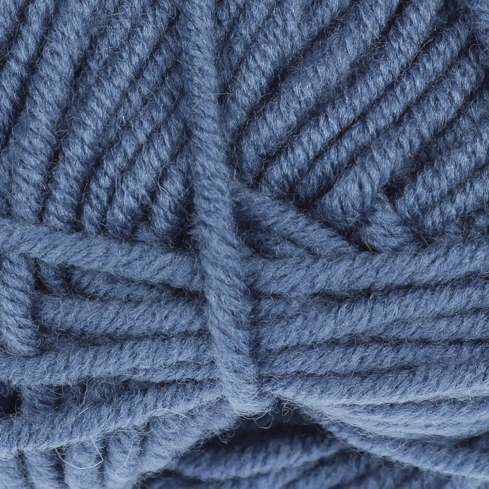 Пряжа "Юбилейная" 20% меринос.шерсть, 80% акрил 200м/200гр (0282 голубой)