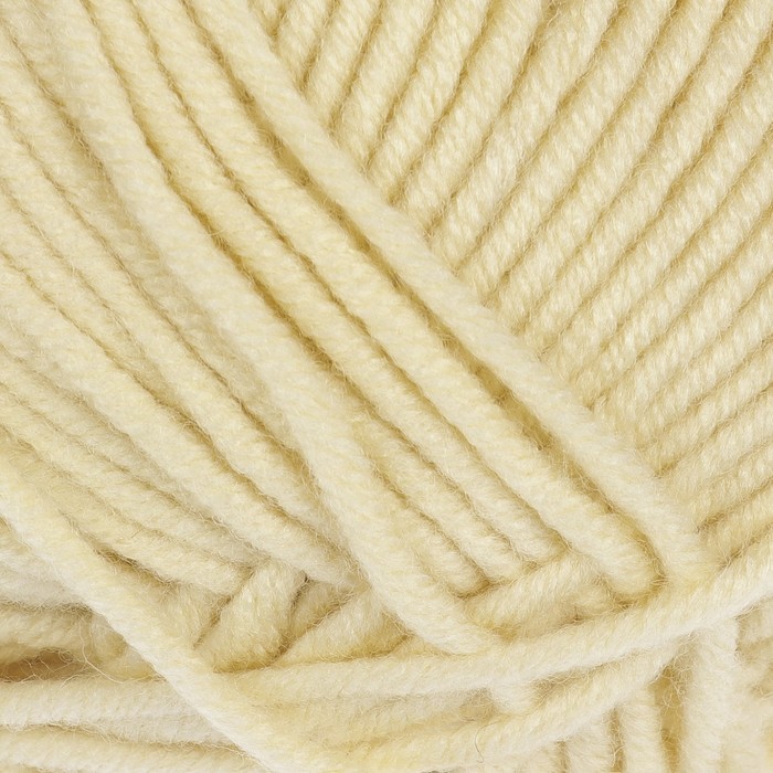 Пряжа "Юбилейная" 20% меринос.шерсть, 80% акрил 200м/200гр (1080 шампанское)