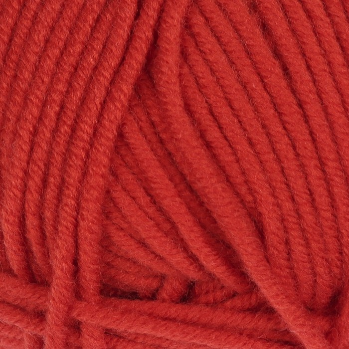 Пряжа "Юбилейная" 20% меринос.шерсть, 80% акрил 200м/200гр (1440 алый)